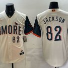 Baltimore Orioles #82 Jeremiah Jackson Natural 2026 City Connect Stadium Stitched Baseball Jersey