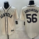 Seattle Mariners #56 Randy Arozarena Cream 50th Anniversary Alternate Stitched Jersey
