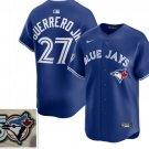 Toronto Blue Jays #27 Vladimir Guerrero Jr. Royal 50th Anniversary Alternate Limited Jersey