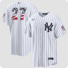 New York Yankees #27 Giancarlo Stanton White 2026 USA 250 Fourth of July Home Stadium Jersey