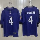 Baltimore Ravens #4 Zay Flowers Purple 2026 Alternate Vapor Limited Football Stitched Jersey