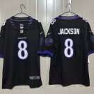 Baltimore Ravens #8 Lamar Jackson Black 2026 Alternate Vapor Limited Football Stitched Jersey