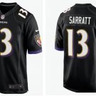 Baltimore Ravens #13 Elijah Sarratt Black Alternate Stitched Jersey