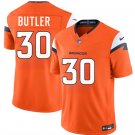 Denver Broncos #30 Hakeem Butler Orange 2026 F.U.S.E. Vapor Limited Stitched Jersey
