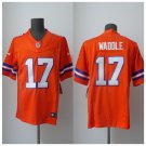 Denver Broncos #17 Jaylen Waddle Orange 2026 F.U.S.E. Mile High Collection 1977 Throwback Jersey