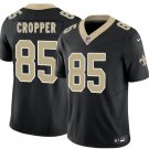 New Orleans Saints #85 Jalen Cropper Black 2026 F.U.S.E. Vapor Limited Football Stitched Jersey