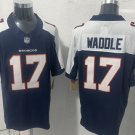Denver Broncos #17 Jaylen Waddle Navy White 2026 Vapor Limited Stitched Jersey