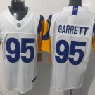Los Angeles Rams #95 Myles Garrett White 2026 F.U.S.E. Vapor Limited Stitched Jersey