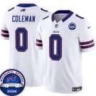 Bills #0 Keon Coleman White F.U.S.E. 2026 Inaugural Season at Highmark Stadium Stitched Jersey