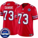 Bills #73 Dion Dawkins Red F.U.S.E. 2026 Inaugural Season at Highmark Stadium Stitched Jersey