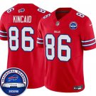 Bills #86 Dalton Kincaid Red F.U.S.E. 2026 Inaugural Season at Highmark Stadium Stitched Jersey