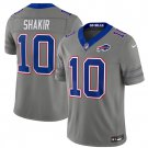 Buffalo Bills #10 Khalil Shakir Gray F.U.S.E. 2026 Nickel City Vapor Football Stitched Jersey