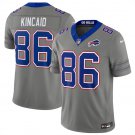 Buffalo Bills #86 Dalton Kincaid Gray F.U.S.E. 2026 Nickel City Vapor Football Stitched Jersey