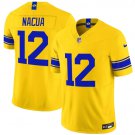 Los Angeles Rams #12 Puka Nacua Yellow 2026 F.U.S.E. Vapor Limited Football Stitched Jersey