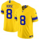Los Angeles Rams #8 Jared Verse Yellow 2026 F.U.S.E. Vapor Limited Football Stitched Jersey