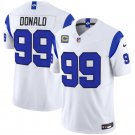 Los Angeles Rams #99 Aaron Donald White 2026 F.U.S.E. With 4- Star C Patch Limited Stitched Jersey