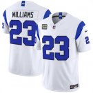 Los Angeles Rams #23 Kyren Williams White 2026 F.U.S.E. With 4- Star C Patch Limited Stitched Jersey