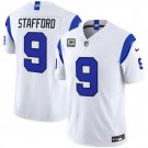 Los Angeles Rams #9 Matthew Stafford White 2026 F.U.S.E. With 4- Star C Patch Stitched Jersey
