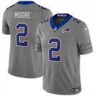 Buffalo Bills #2 D.J. Moore Gray F.U.S.E. 2026 Nickel City Vapor Stitched Jersey