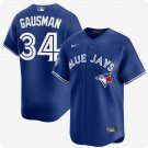 Toronto Blue Jays #34 Kevin Gausman Royal 50th Anniversary Alternate Replica Jersey