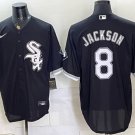 Chicago White Sox #8 Bo Jackson Black Stitched Baseball Jersey