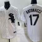 Chicago White Sox #17 Sam Antonacci White Home Stitched Baseball Jersey