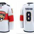 Florida Panthers #8 Brady Tkachuk White Stitched Hockey away jersey