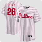 Philadelphia Phillies #26 Chase Utley White 2026 Cool Base Stitched Jersey
