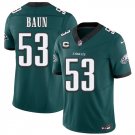 Philadelphia Eagles #53 Zack Baun Green 2026 F.U.S.E. 2-Star C Patch Stitched Jersey