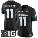 Michigan State Spartans #11 ALESSIO MILIVOJEVIC 2026 Vapor Limited Black Jersey