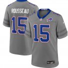 Buffalo Bills #15 Gregory Rousseau Gray Stitched Jersey