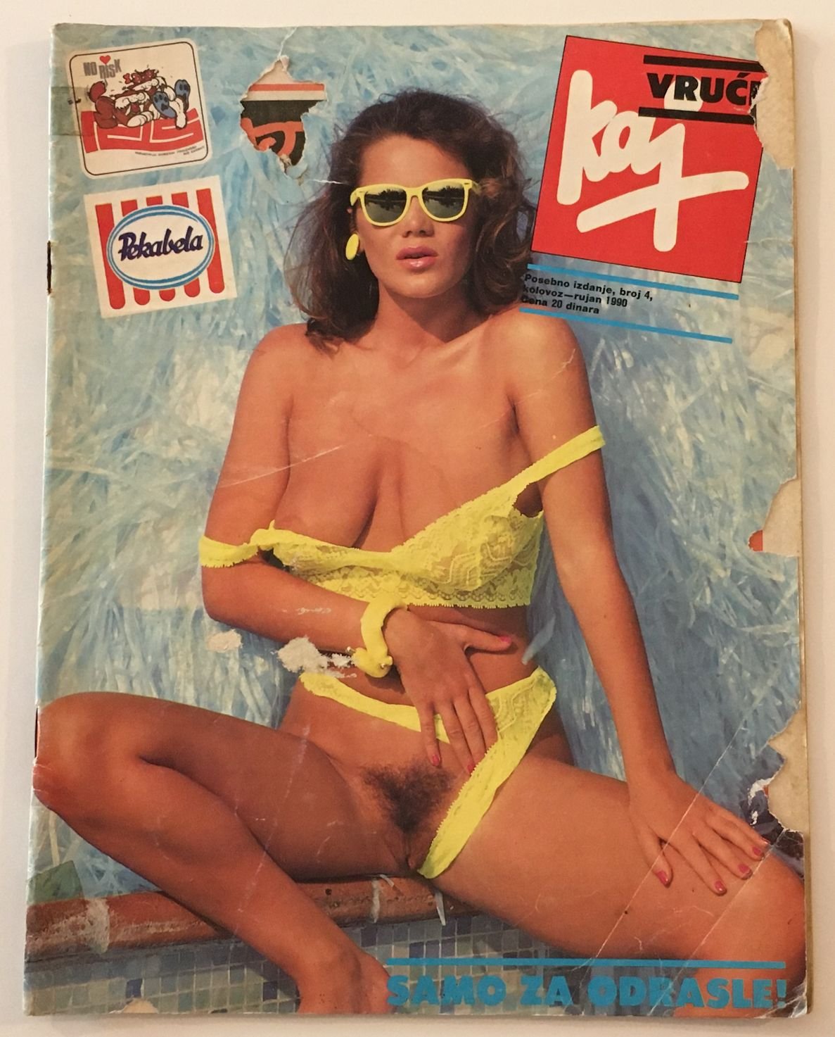 Erotic magazine - Vruci Kaj August September 1990 #2