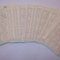 Playing cards vintage 1987 erotic with calender INCOMPLETE DECK