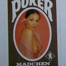 Playing cards vintage 1980s erotic Poker Mädchen Berliner Spielkarten 6356425