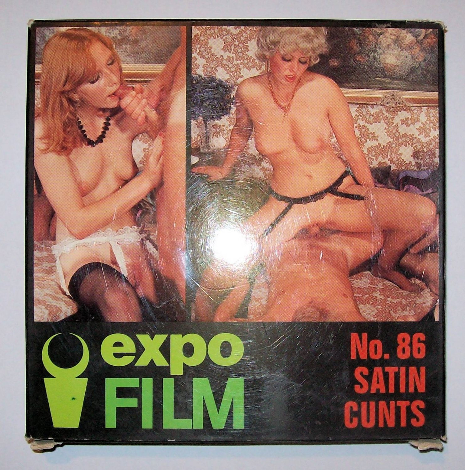Erotic 8mm Color Climax Expo Film 86 Satin Cunts 1978