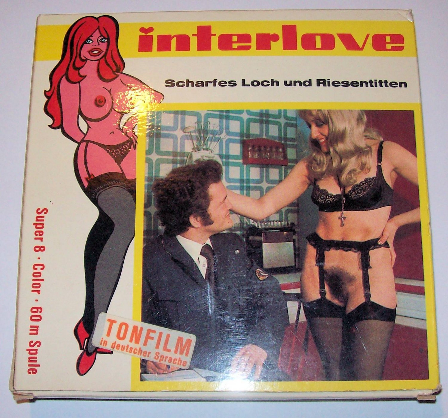 Erotic 8mm Interlove  Scharfes Loch und Riesentitten