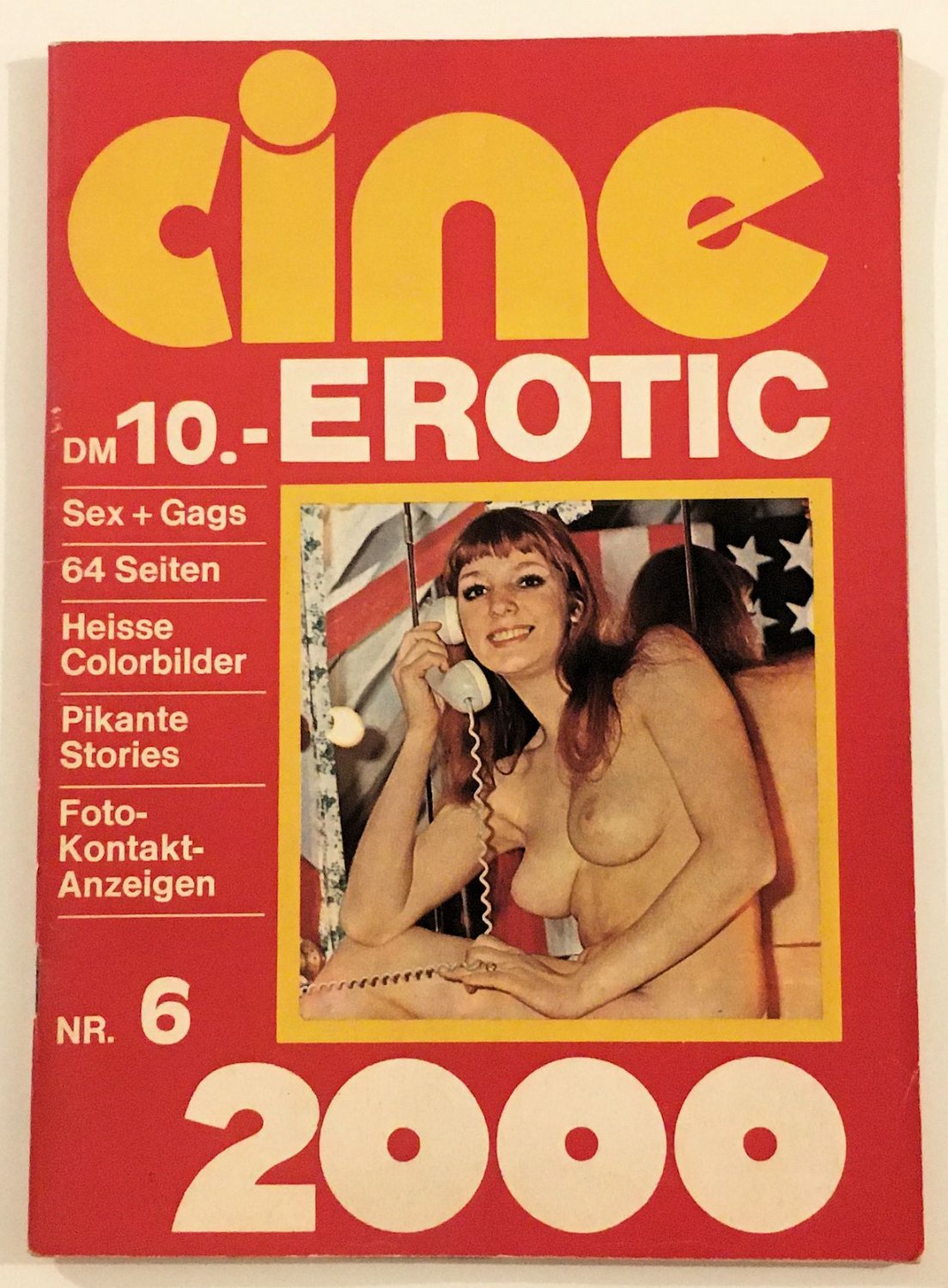 Erotic magazine - Cine Erotic 2000 number 6