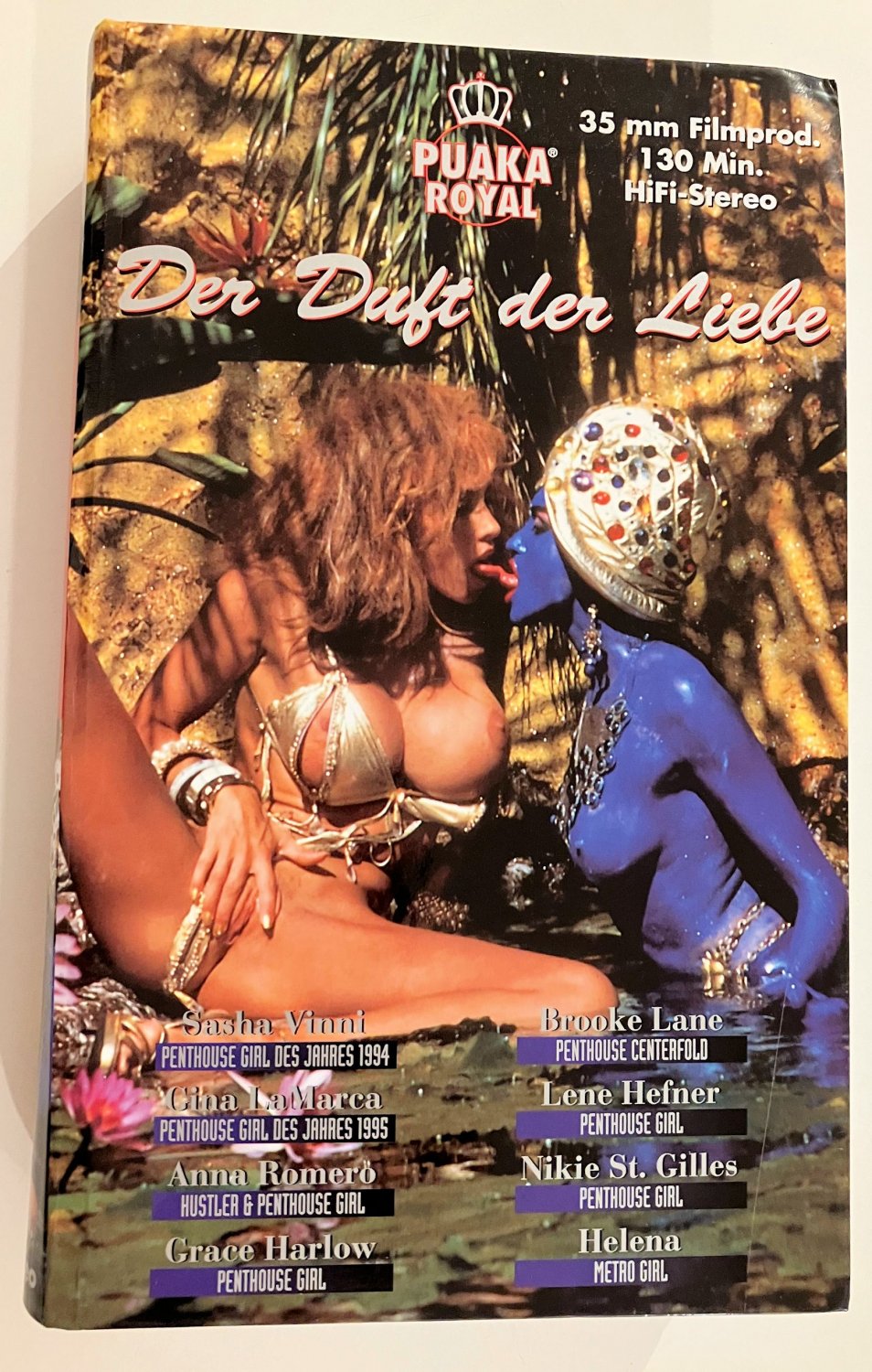Erotic VHS Puaka  Der duft der liebe aka Zazel The scent of love 1997