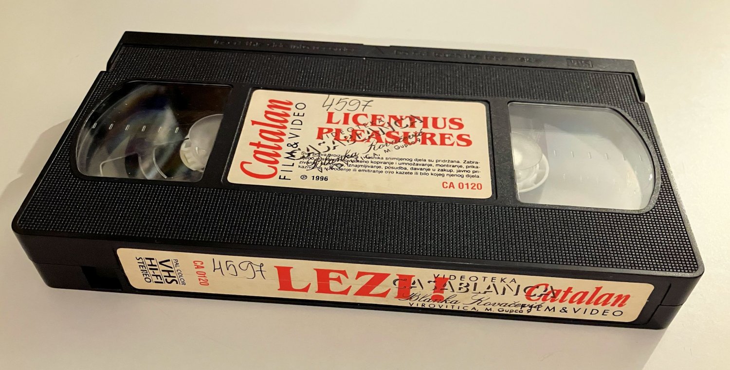 Erotic VHS  Cicciolina Ho Scopato un aliena aka I Fucked an Alien 1992