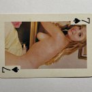 SINGLE 1 PLAYING SWAP CARD - VINTAGE GLAMOUR GIRL 7 SPADES (TT519)