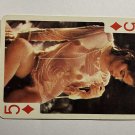 SINGLE 1 PLAYING SWAP CARD - LAS VEGAS GLAMOUR GIRL 5 DIAMONDS (TT564)