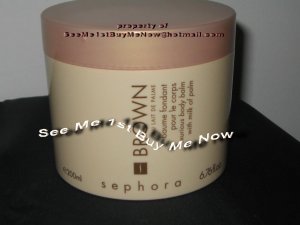 SEPHORA Milk of Palm BROWN Luxurious BODY BALM Butter Cream VANILLA honey