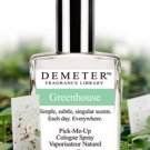 Demeter Fragrance Library GREENHOUSE Pick-Me Up COLOGNE SPRAY leaves blooms humidity scent