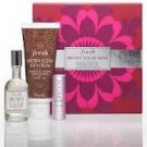 fresh f21c BROWN SUGAR MUSE Gift Set EAU DE PARFUM Body Cream ROSE TINTED LIP TREATMENT BALM new!