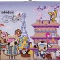 tokidoki TDA AIRWAY EYESHADOW PALETTE Powder Eye Shadow Collectible Tin Suitcase DONUTELLA Key Chain