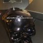 *imperfect* DL & Company MEMENTO MORI LUSTROUS Medium BLACK 1530 shiny goth SKULL CANDLE new!