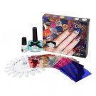 ciate VERY COLOURFOIL KALEIDOSCOPIC KLASH MANICURE 104 Nail Polish/Foil Sheets/Glue Ciaté
