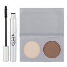 stila cosmetics MESMER-EYES SET wet/dry Eye Shadow Palette KARAT / BRONZE + Major Lash Mascara