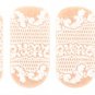 essie 070 EMBRACE THE LACE Sleek Stick UV Cured NAIL APPLIQUE WRAP STICKER manicure Ivory Neutral