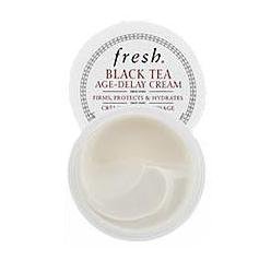 fresh inc BLACK TEA AGE-DELAY CREAM Moisturize firms protects hydrates face skin Kombucha Lychee